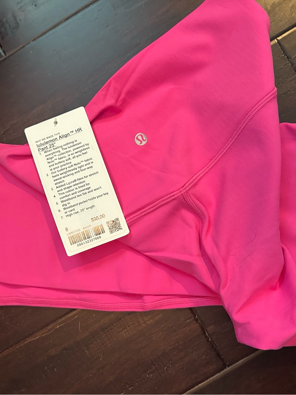 lululemon athletica Bright Pink Leggings